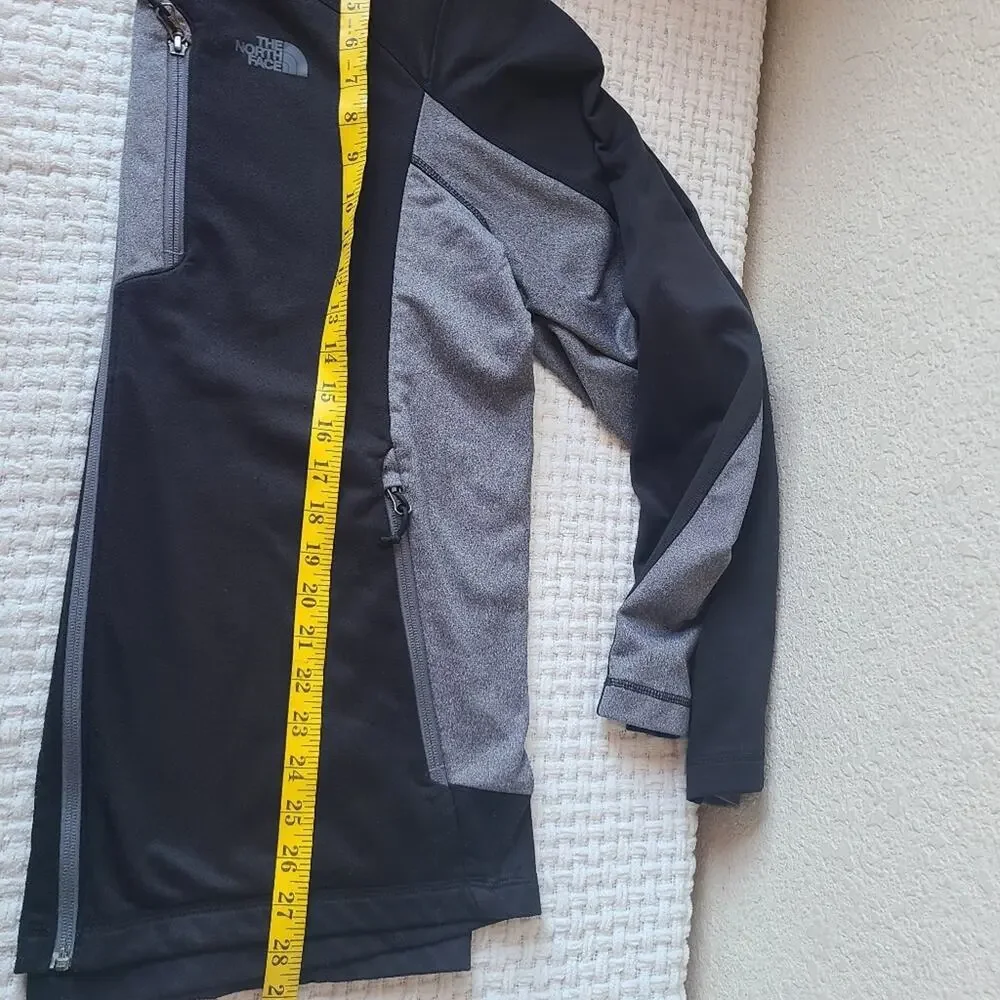 The North Face Men's Black and Gray Jacket Size L